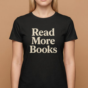 Camiseta Leer Más Libros