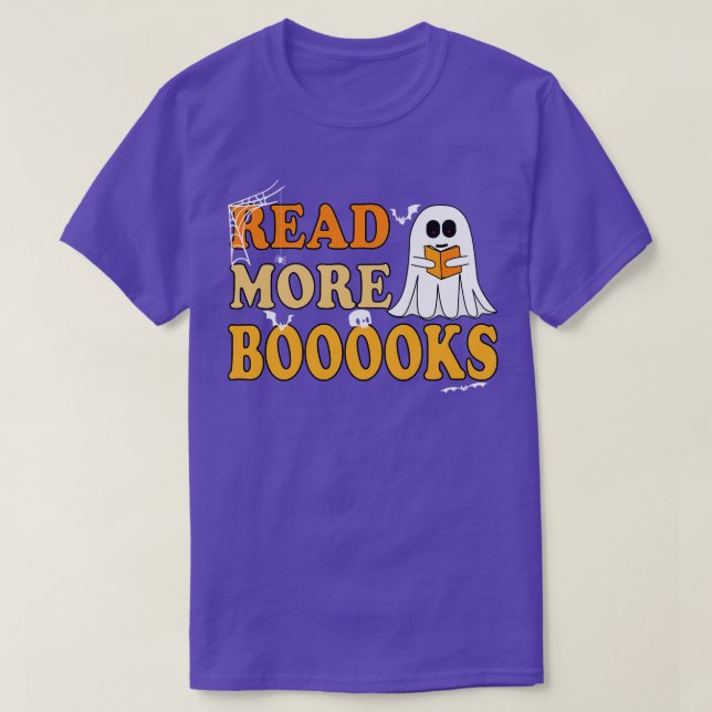 Camiseta Leer más libros (Diseño del anverso)