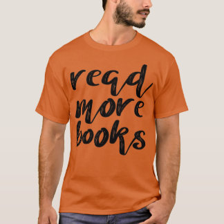 Camiseta Leer más libros 1