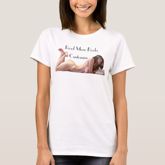 Camiseta Leer más libros Thunder_Cove  (Anverso)
