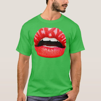 Camiseta Leer mi lápiz labial