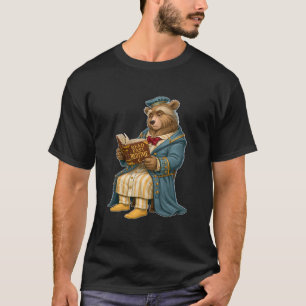 Camiseta Leer Pasada La Hora De Dormir Oso Soñoliento Adict