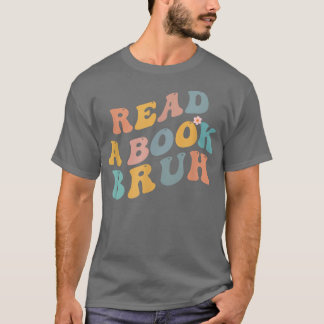 Camiseta Leer un libro de lectura divertida de 1970