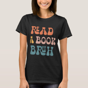 Camiseta Leer un libro de lectura divertida de 1970