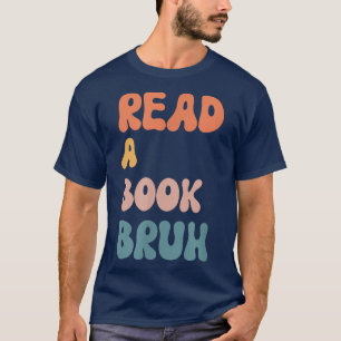 Camiseta Leer un libro de lectura divertida de 1970