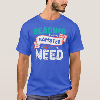 Camiseta Leer y Hamster Funny Saying Teacher