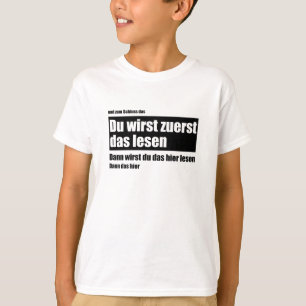 Camiseta Leerás esto primero - Meme Funny Saying