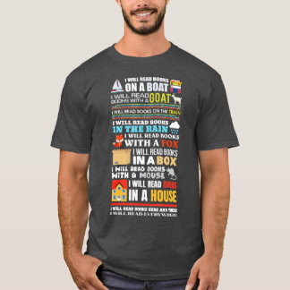 Camiseta Leeré libros en un bote leyendo regalo para leer