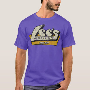 Camiseta Lees Records and Tapes 1974