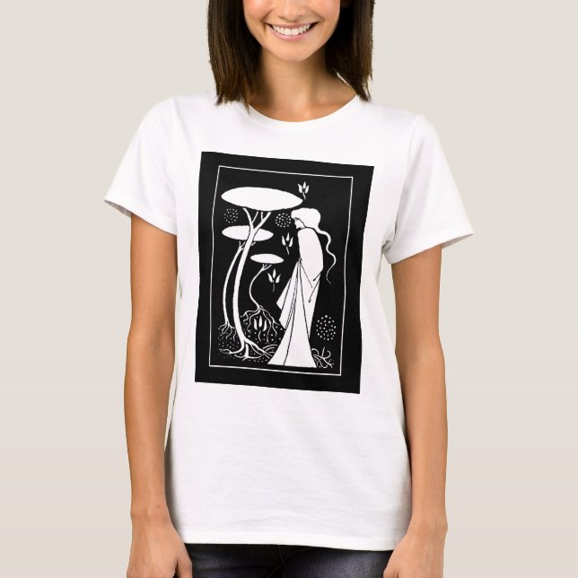Camiseta leFay de la bruja de Beardsley (Anverso)