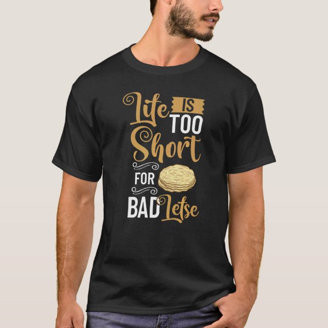 Camiseta Lefse Noruego Maker Flatbread Rolli (Anverso)