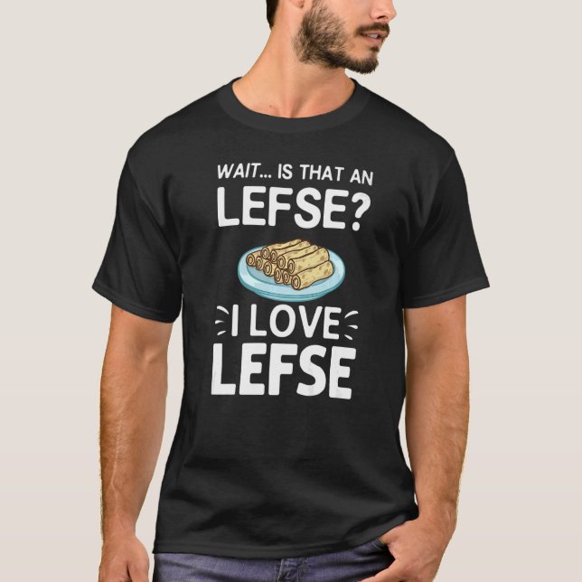 Camiseta Lefse Noruego Maker Flatbread Rolli (Anverso)