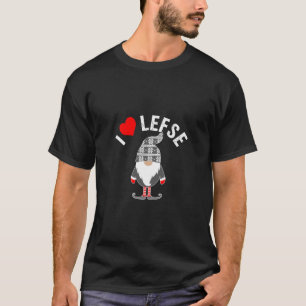 Camiseta Lefse Tomte Gnome Scandinaviavian Gnome Baking