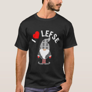 Camiseta Lefse Tomte Gnome Scandinaviavian Gnome Baking