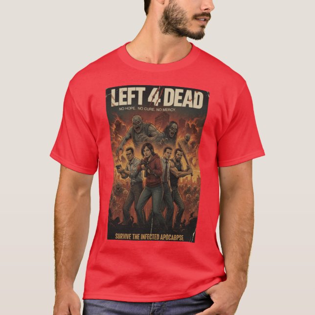 Camiseta Left 4 Dead girl friend (Anverso)