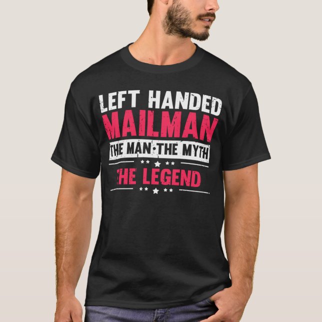 Camiseta left handed postman postman outfit (Anverso)