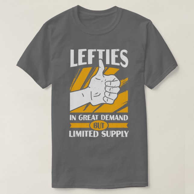 Camiseta Lefties En Gran Demanda Pero Oferta Limitada (Diseño del anverso)