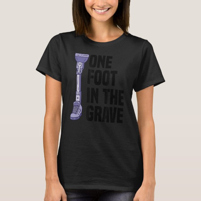 Camiseta Leg Amputee Amputation Support Whechair Prosthet (Anverso)