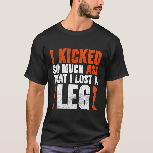 Camiseta Leg Prosthetic (Anverso)
