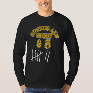 Camiseta Leg Rota Para Niños Hombres Mujeres Leg Historia 5