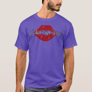 Camiseta Leg Sweeps in Lipstick