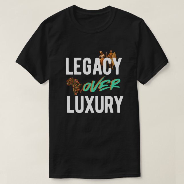 Camiseta Legacy Over Luxury | T-Shirt (Diseño del anverso)