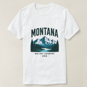 Camiseta Legado de la montaña de Montana