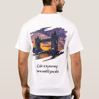 Camiseta "Legado de Londres: Silhouette de Sunset"