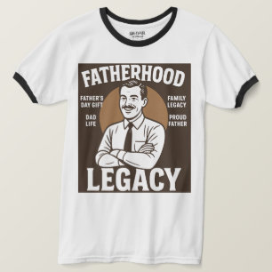 Camiseta Legado de Paternidad Vintage Día del Padre