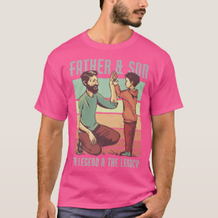 Camiseta Legado del hijo papá papá papá papá papá abuelo Fa