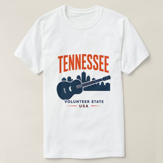 Camiseta Legado Musical de Tennessee (Diseño del anverso)