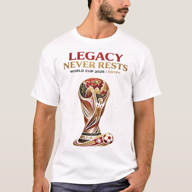 Camiseta Legado Nunca Descansa (Anverso)