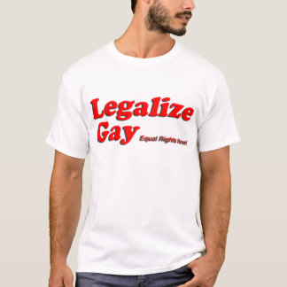 Camiseta Legalice al gay