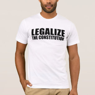 Camiseta Legalice la constitución