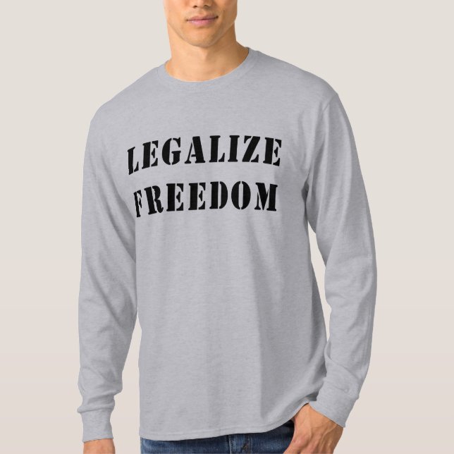Camiseta Legalice la libertad (Anverso)