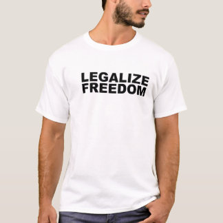 Camiseta Legalice la libertad