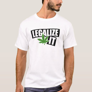 Camiseta Legalice la mala hierba