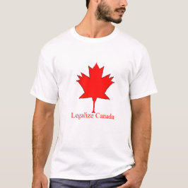 Camiseta Legalizar Canadá