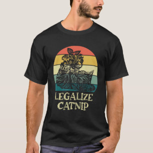 Camiseta Legalizar Catnip Gato