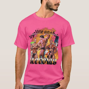 Camiseta LEGALIZAR ESTEROIDES ANABÓLICOS chica