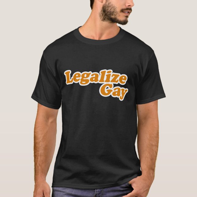 Camiseta Legalizar Gay (Anverso)
