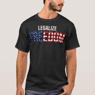 Camiseta Legalizar la libertad y poner fin al bloqueo