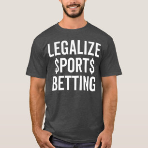 Camiseta Legalizar las apuestas deportivas chica