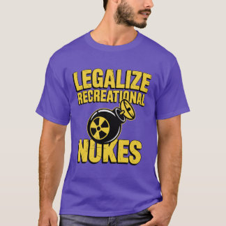 CAMISETA LEGALIZAR LAS NUQUES RECREATIVAS