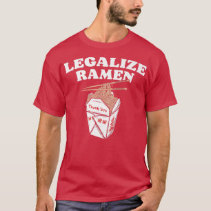 Camiseta Legalize Ramen Noodles Asian Food Vintage Funny 79