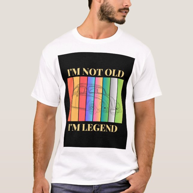 Camiseta Legend cars (Anverso)