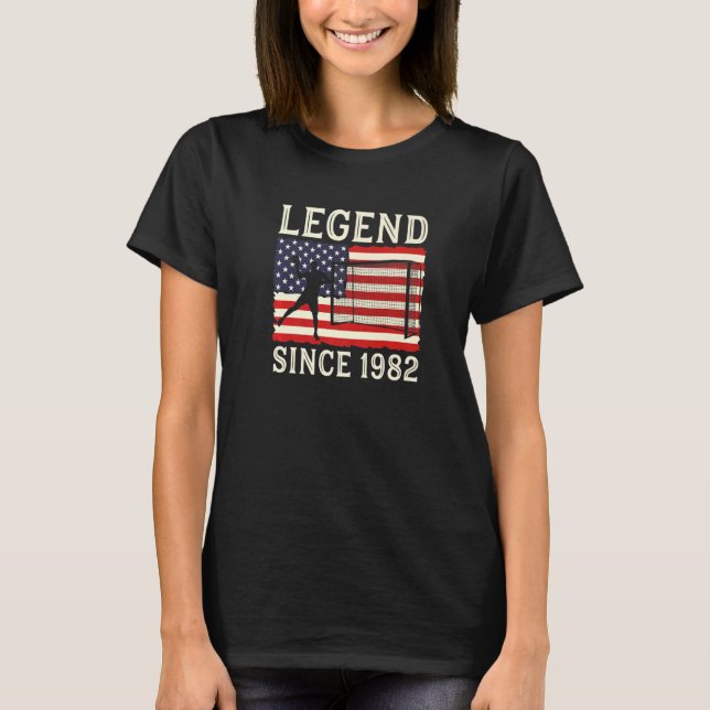 Camiseta Legend Handball Player Since 1982 Handballer Handb (Anverso)