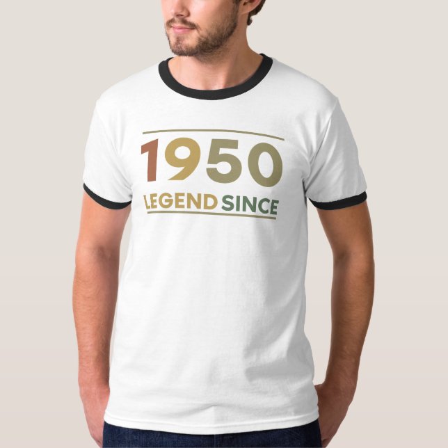 Camiseta Legend Since 1950 (Anverso)