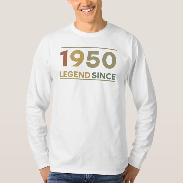 Camiseta Legend Since 1950 (Anverso)