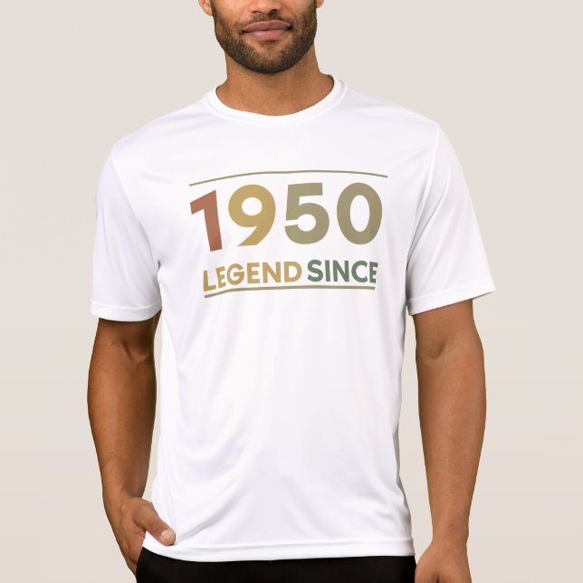Camiseta Legend Since 1950 (Anverso)
